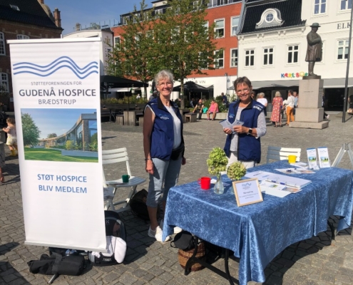 Ambassadører for Støtteforeningen for Gudenå Hospice i Silkeborg
